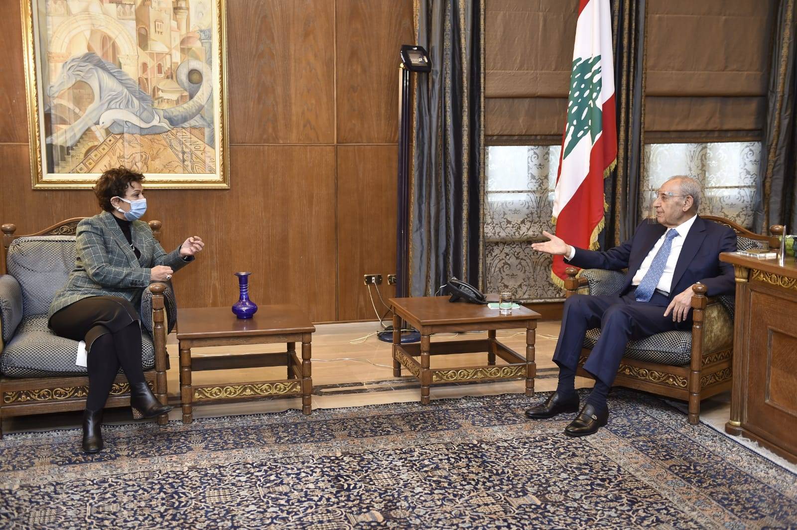 بحثت مع الرؤساء الثلاثة سبل دعم الشعب اللبناني
رشدي: الأمم المتحدة لا توقف
أبداً المساعدات التي تقدّمها