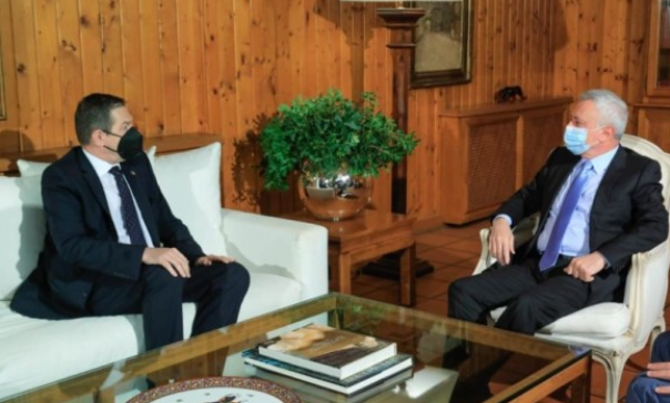 سليمان فرنجيه استقبل سفير رومانيا