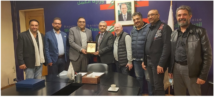 بيرم عرض الاوضاع المعيشية
مع اتحاد عمال ومستخدمي بيروت