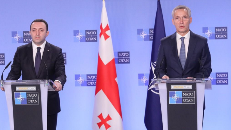 رئيس وزراء جورجيا يوقع طلب الانضمام إلى الاتحاد الأوروبي