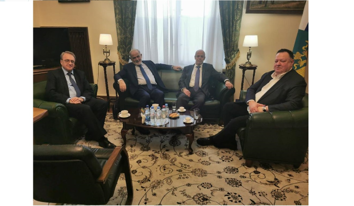 أبو زيد عرض مع بوغدانوف موقف لبنان من الازمة الاوكرانية الروسية