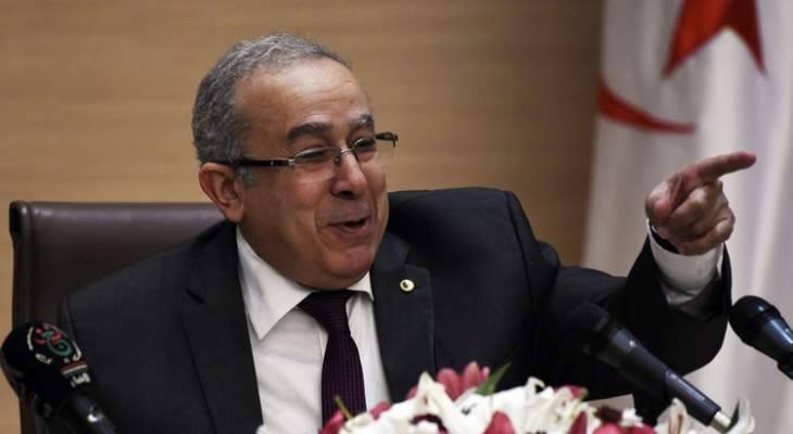 وزير خارجية الجزائر في بيروت