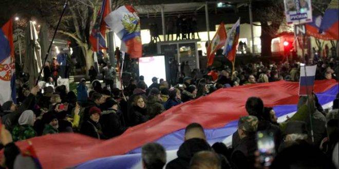 مظاهرات في دول عدة... دعماً لروسيا ورفضاً لحشود "الناتو" قرب حدودها