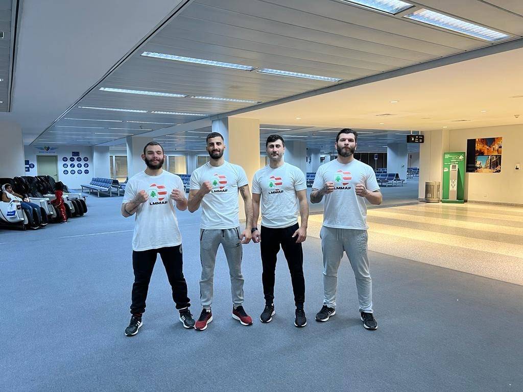 خمسة لاعبين لبنانيين يشاركون في بطولتين بالفنون القتالية المختلطة