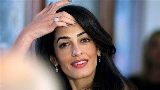 اللبنانية أمل كلوني انتخبت ”امرأة العام“