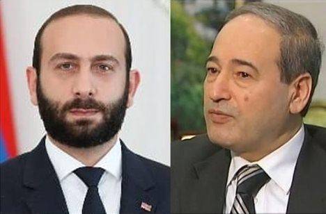 تبادل رسائل التهنئة مع نظيره الأرميني
المقداد: العلاقات بين سوريا وأرمينيا
تشهد تطوراً متنامياً في جميع المجالات