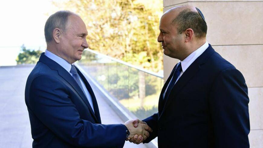 إتصال هاتفي بين بوتين وبينيت.. ماذا دار بينهما؟