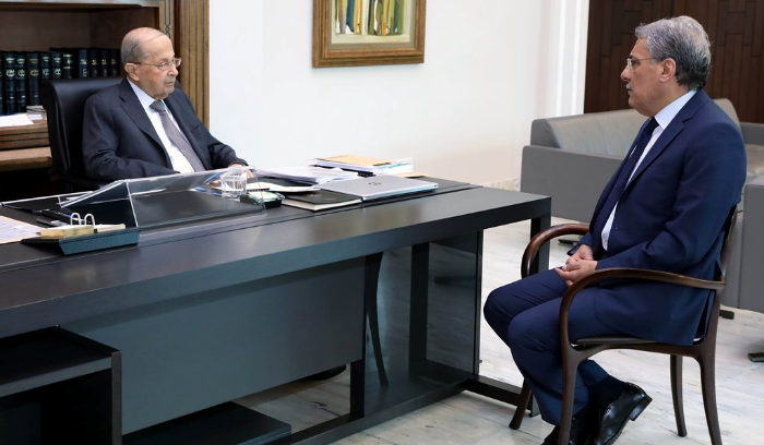 عون بحث مع الخوري الصعوبات التي تواجه المحاكم
ومع نصّار المشاريع التي بحثها في زيارته الى فلورنسا
