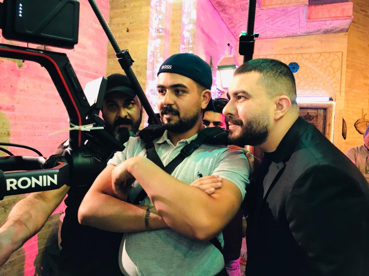 علي غني يبدع في تصوير مسلسل " فايروس"