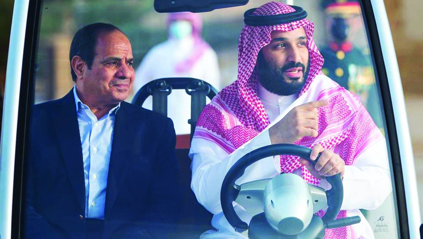 بن سلمان يستقبل السيسي في الرياض