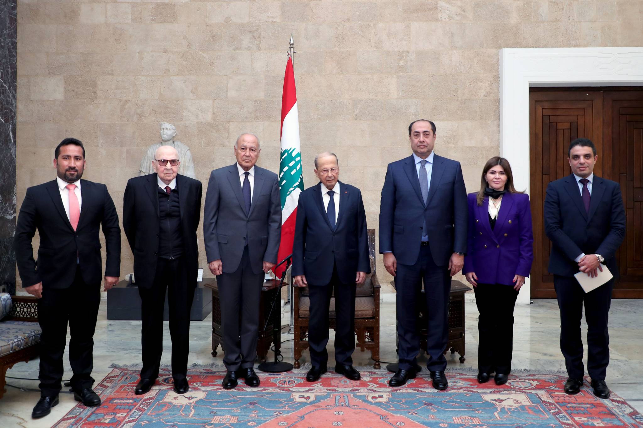 أبو الغيط: أستشعر الأمل بمستقبل أفضل لهذا البلد
عون: الإنتخابات النيابيّة ستُجرى في موعدها