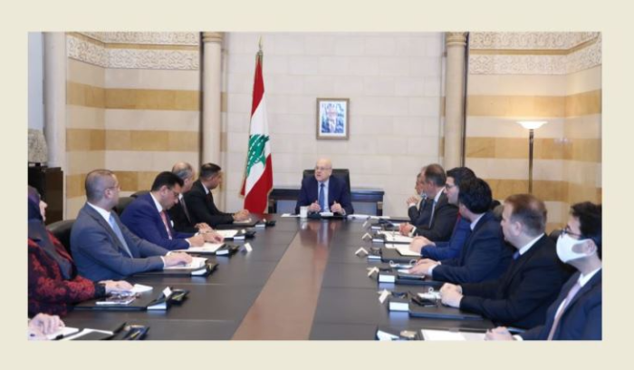 ميقاتي بحث مع وفد عراقي في اتفاق
التعاون الصناعي المشترك بين البلدين