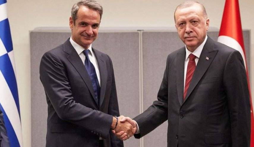 التقى رئيس الوزراء اليوناني في قصر وحيد الدين
أردوغان: نحن حريصون على دفع العلاقات
بين البلدين وإحراز تقدّم بقضايا بحر إيجه