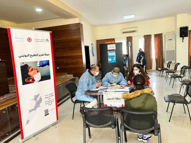 حملة مجانيّة لتعزيز التلقيح الروتيني
للأطفال في صور