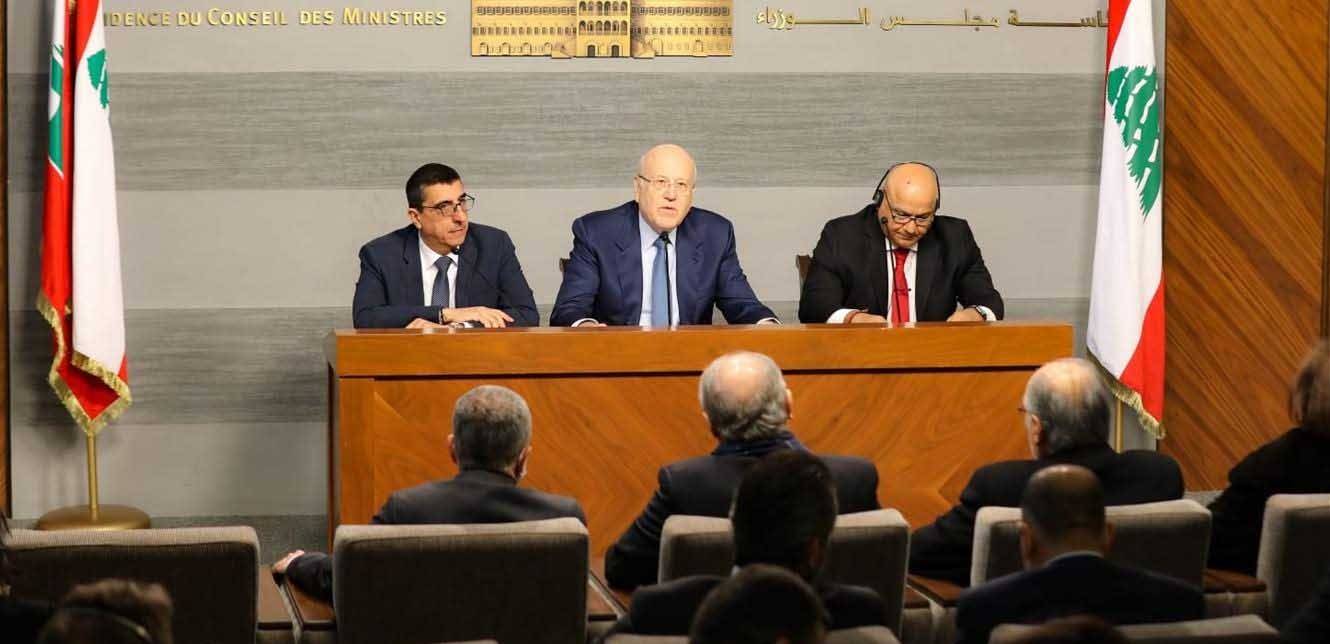 ميقاتي أعلن بدء دفع المساعدات النقديّة ضمن "أمان"
حجار: ليكن نجاح البرنامج إثبات عن عملنا الدؤوب