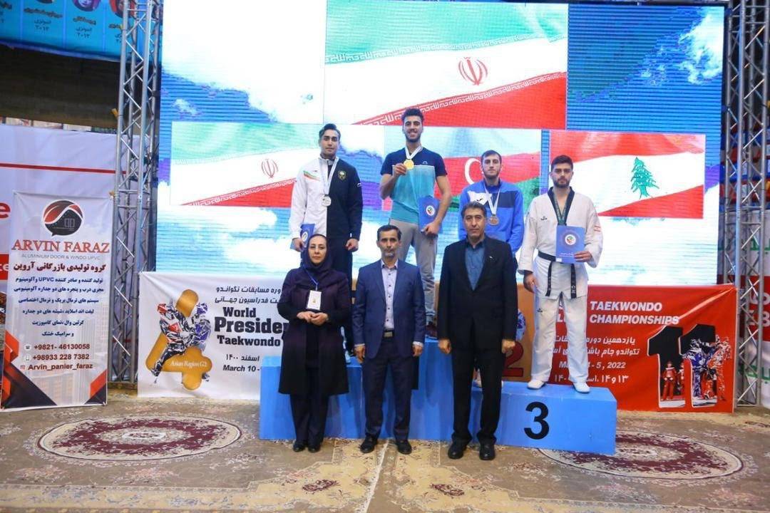 كأس رئيس الاتحاد الدولي للتايكواندو
برونزية لراي الراعي من المون لاسال