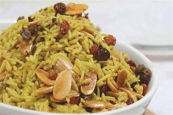طريقة تحضير أرز بسمتي بالفواكه المجففة