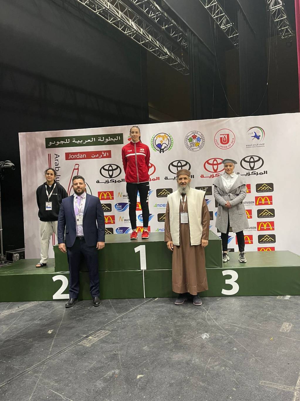 ميدالية ذهبية للبنان في بطولة الدول العربية للاناث في الجودو