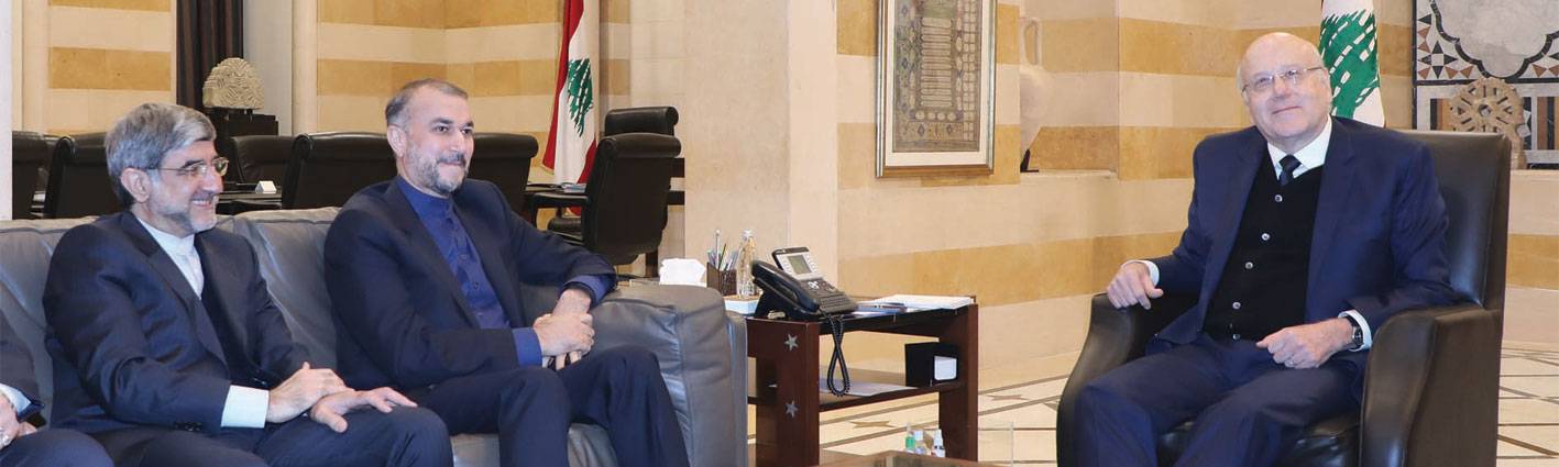 المواجهة السياسيّة ــ القضائيّة ــ المصرفيّة «دون كوابح» : الدولار يُحلّق والامن الغذائي في خطر ؟
«إنزال» دبلوماسي ايراني لطمانة الحلفاء.. و«عتب» اقليمي على استراتيجيّة الرياض «المربكة»
مُحاولات متاخرة لمنع سيطرة حزب الله على المقاعد السنيّة «والمستقبل» يُحاصر المتمردين