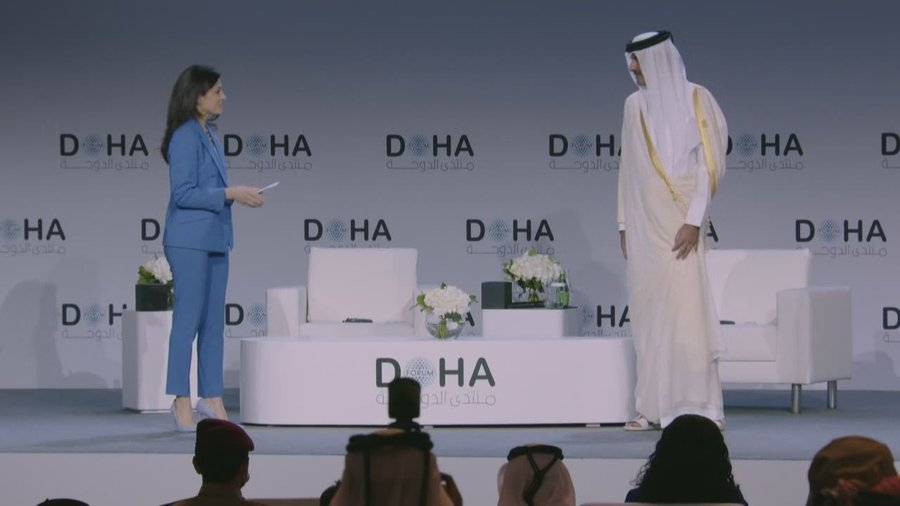 أمير قطر يفتتح منتدى الدوحة في نسخته الـ 20