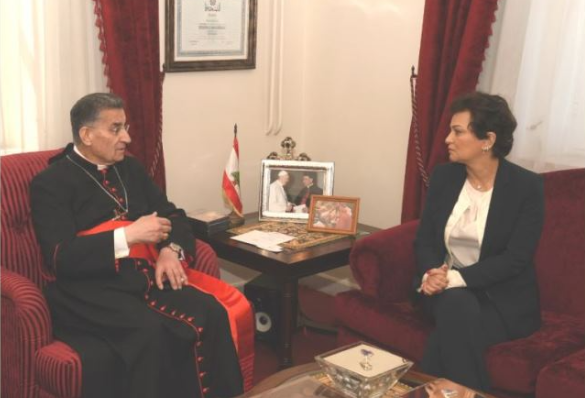 رشدي التقت الراعي ودريان: لتكثيف
التنسيق مع جمعيّات تدعم اللبنانيين