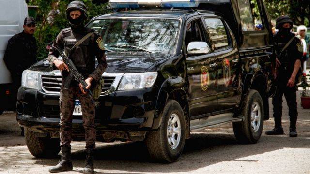 السيدة المصرية الخطيرة في قبضة قوى الأمن