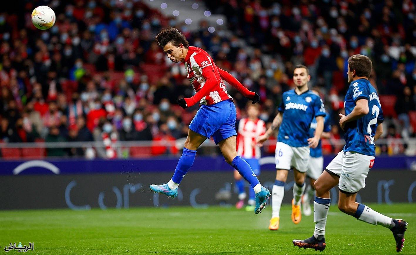 رباعية أتلتيكو مدريد تضعه في موقع أفضل