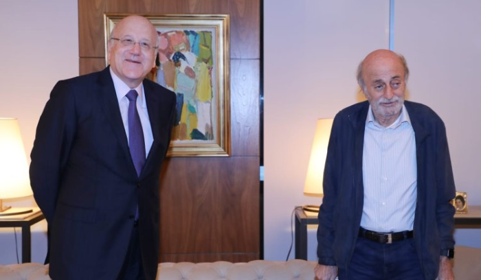 تابع أزمة النفايات مع ياسين وشرّي
ميقاتي التقى جنبلاط: تصريح الشامي مُجتزأ
علاقتنا استراتيجيّة... ولا تعيينات في جلسة الأربعاء