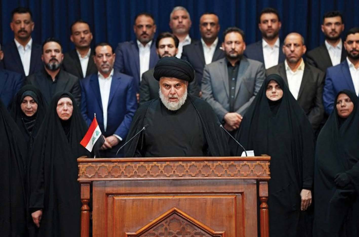 الصدر يعلن انسحاب كتلته من مفاوضات تشكيل الحكومة العراقيّة