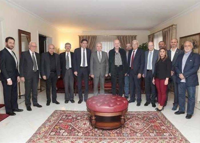 لجنة متابعة معمل نهر البارد