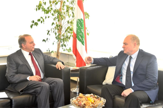 شرف الدين عرض مع روداكوف
ملف النازحين السوريين