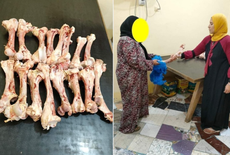 توزيع عظام على فقراء مصر يثير الجدل.. السلطة تحقق والجمعية تبرر