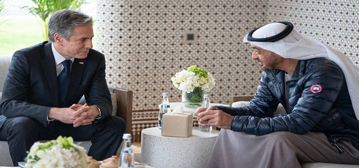 علام اعتذر بلينكن من ولي عهد أبو ظبي؟