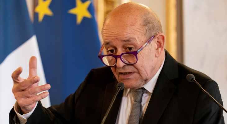 لودريان بعد زيارته الجزائر: نواجه تحديات إقليمية ولا غنى عن التعاون بين البلدين