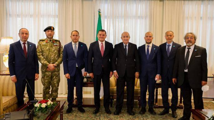 ليبيا.. الدبيبة يلتقي الرئيس الجزائري