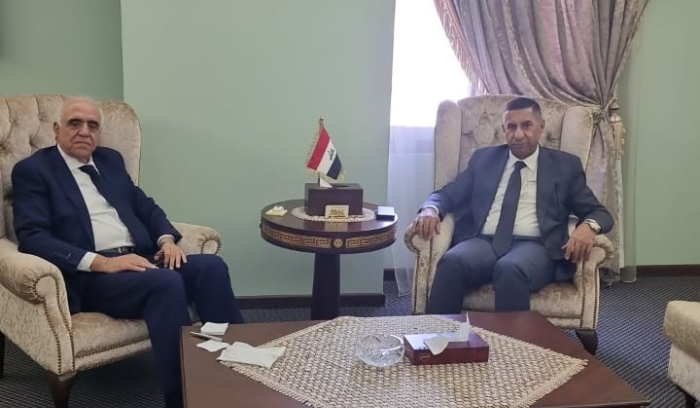 العلاقات اللبنانية العراقية على طاولة البحث بين القصيفي والبراك