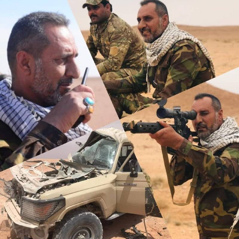مقتل آمر لواء في الحشد الشعبي بانفجار عبوة ناسفة غرب الأنبار