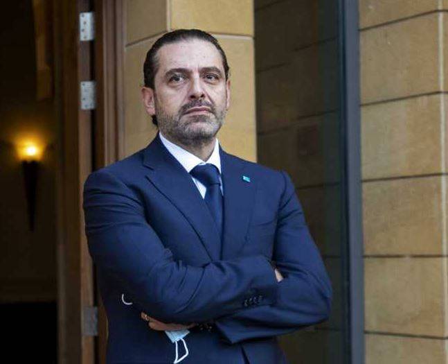 الحريري أبرق الى ماكرون مهنئاً باعادة انتخابه