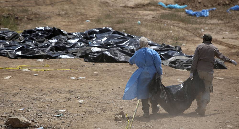 الكشف عن حقيقة المقبرة الجماعية في بابل بالعراق