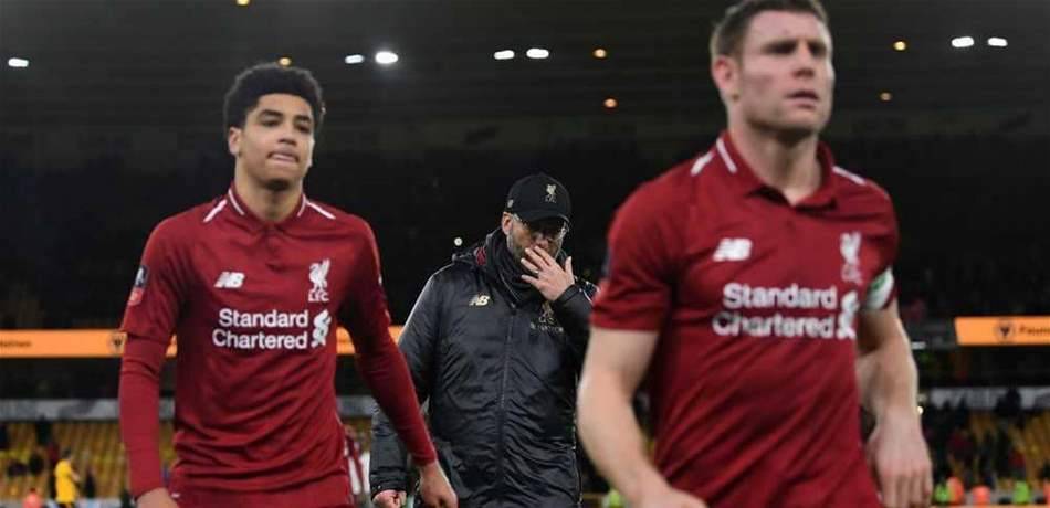 ليفربول يودع كأس الاتحاد الإنكليزي بعد تغييرات كثيرة لكلوب