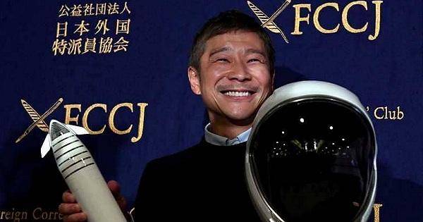 بـ5.6 مليون إعادة تغريد... ملياردير ياباني يدخل 