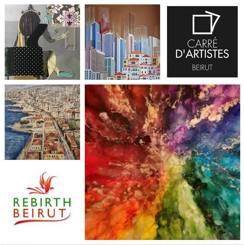 Rebirth Beirut تنظّم معرضاً فنياً  في الجميّزة