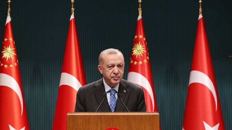 اردوغان يستقبل رئيس مجلس الأمة الكويتي