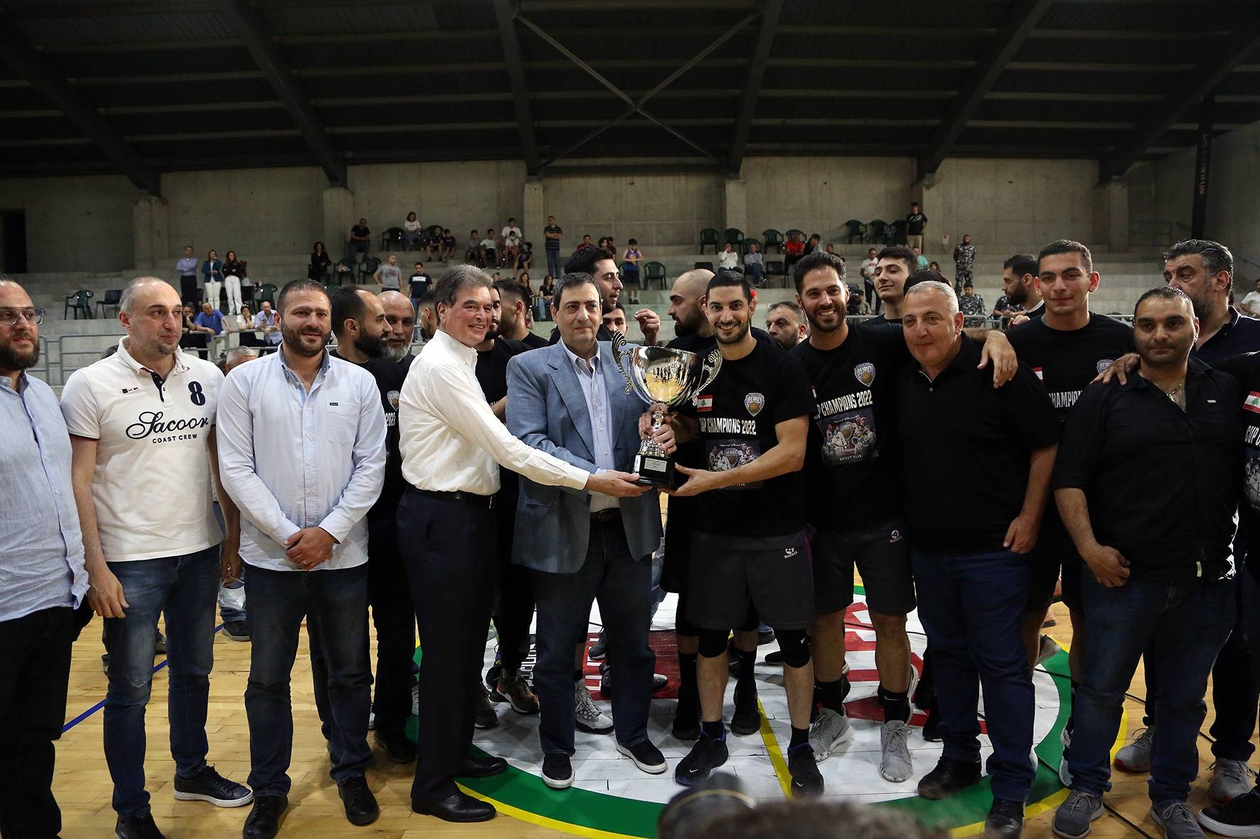 كأس لبنان للرجال في كرة السلة
اللقب لنادي بيروت بفوزه على الرياضي (82-65) وعينه على الـ"دوبليه"