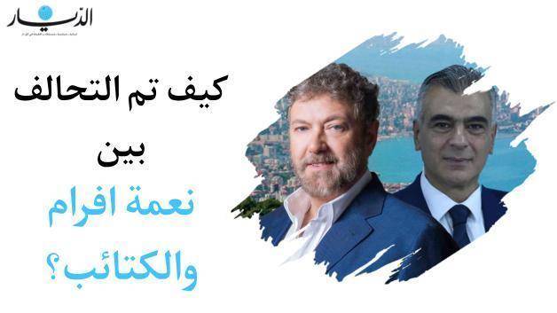 كيف تم التحالف بين نعمة افرام والكتائب؟