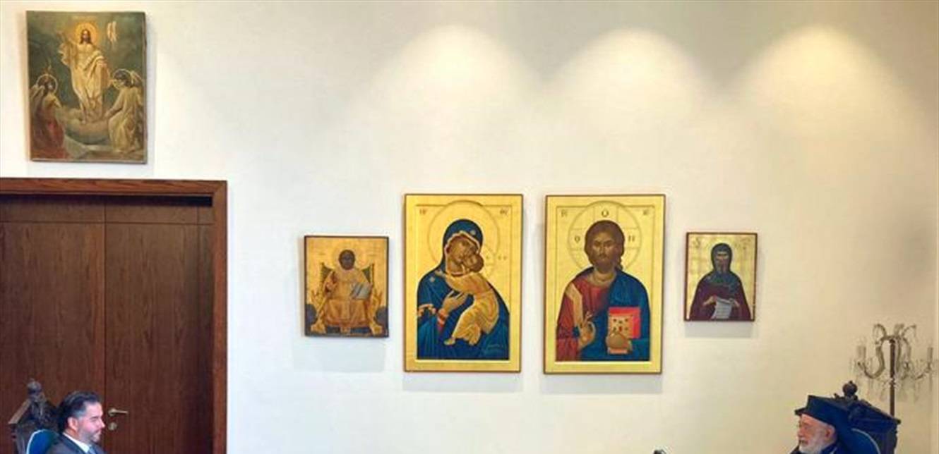 وزير الإقتصاد زار المطران عوده
وشرح التوجّه الإقتصادي للحكومة