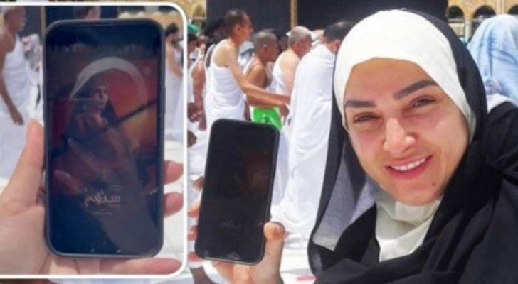 من أمام الكعبة..روجينا ترد على إنتقادات إعلانها لمسلسلها الجديد
