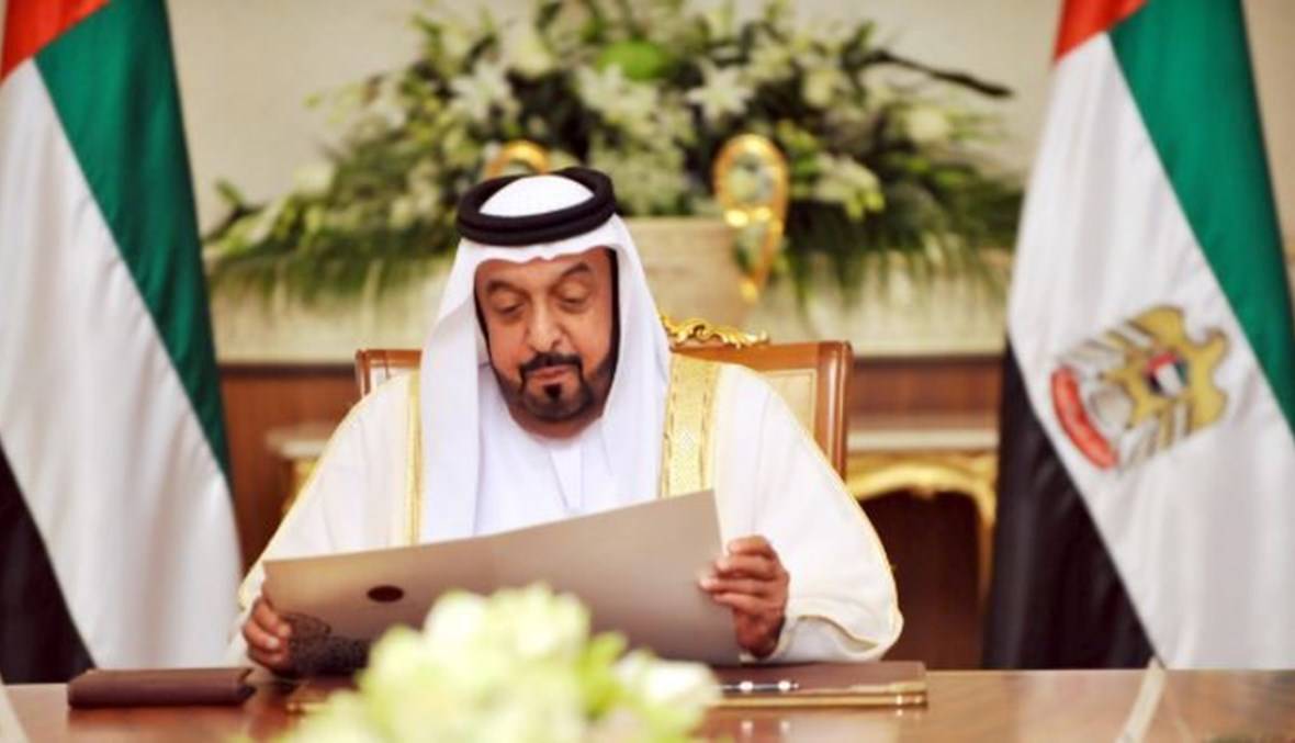 وفاة رئيس دولة الامارات الشيخ خليفة بن زايد