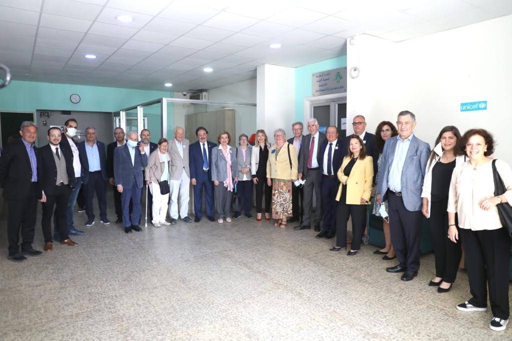 أندية الروتاري والروتاراكت في لبنان تعيد تأهيل وتجهيز وحدة العناية المركزة في مستشفى راهبات الوردية