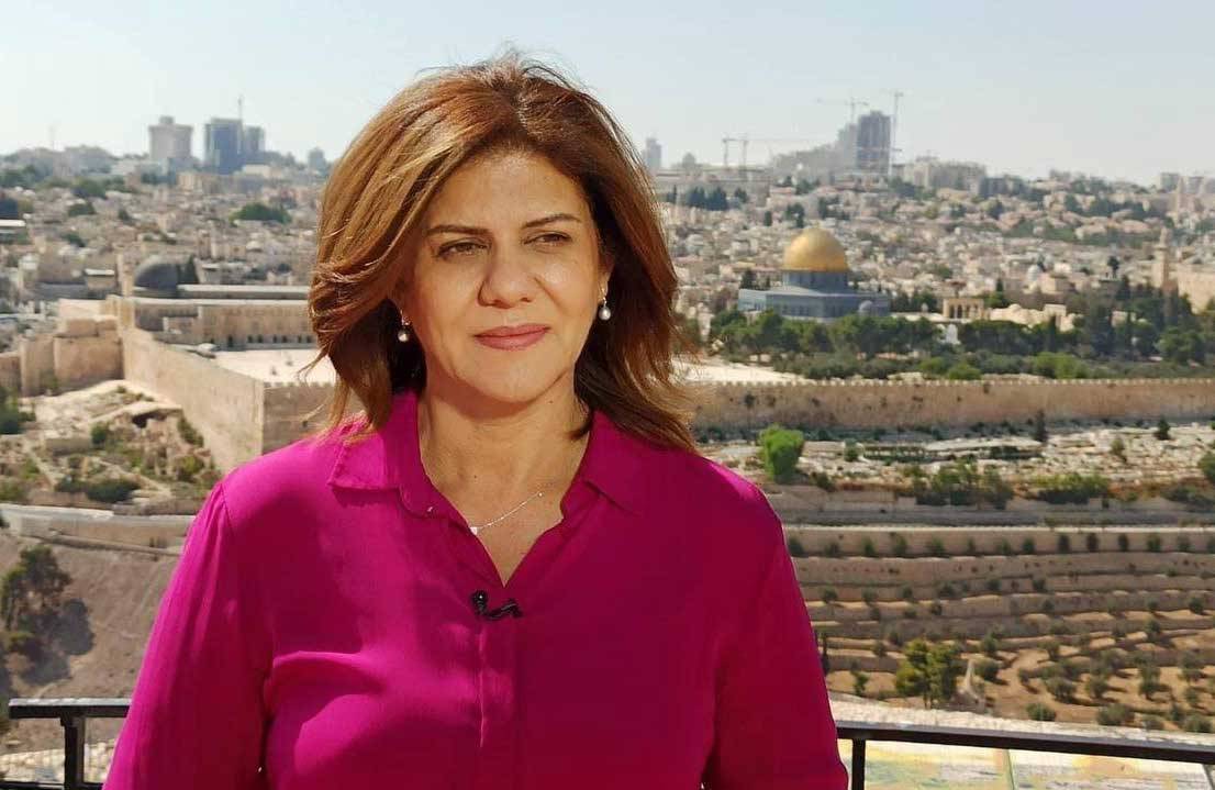 القصيفي دان اغتيال الزميلة الفلسطينية شيرين ابو عاقله